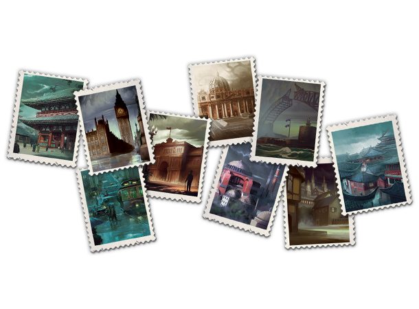 Eldritch Horror Brädspel 